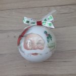 Grande boule - Tête de Père Noël traditionnel