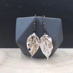 Boucles d'oreilles en origami - Palmes - Achensee